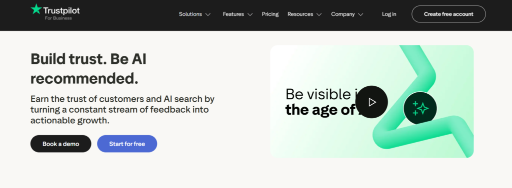 trustpilot for business
